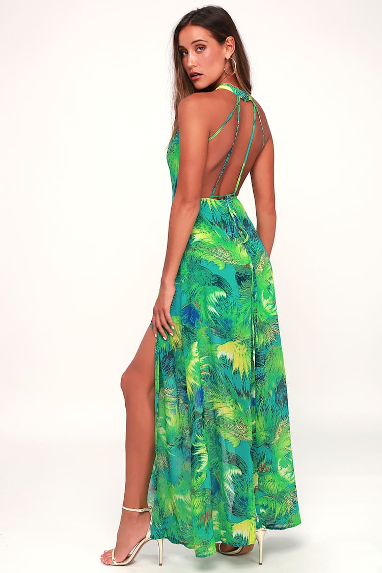 Tropical Dress for Beach Escape