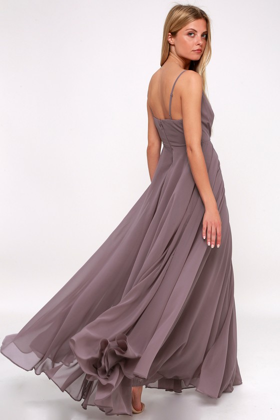 Dusty Purple Bridesmaid Dresses 2
