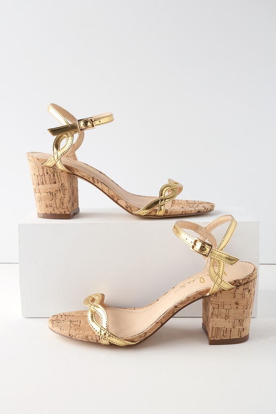 lulus gold heels