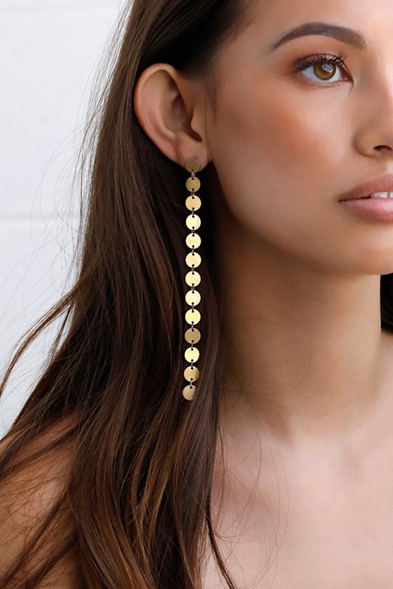 Bronx Gold Drop Earrings 4