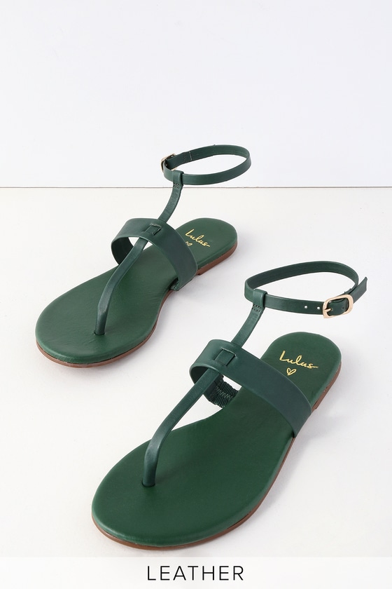 green sandals next