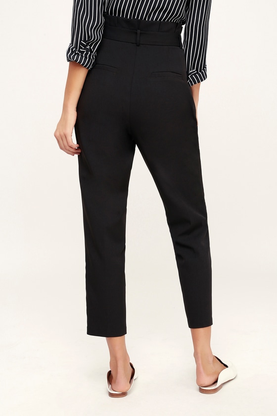 paper bag palazzo pants