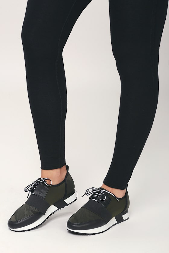 Antics Green Camouflage Sneakers 5