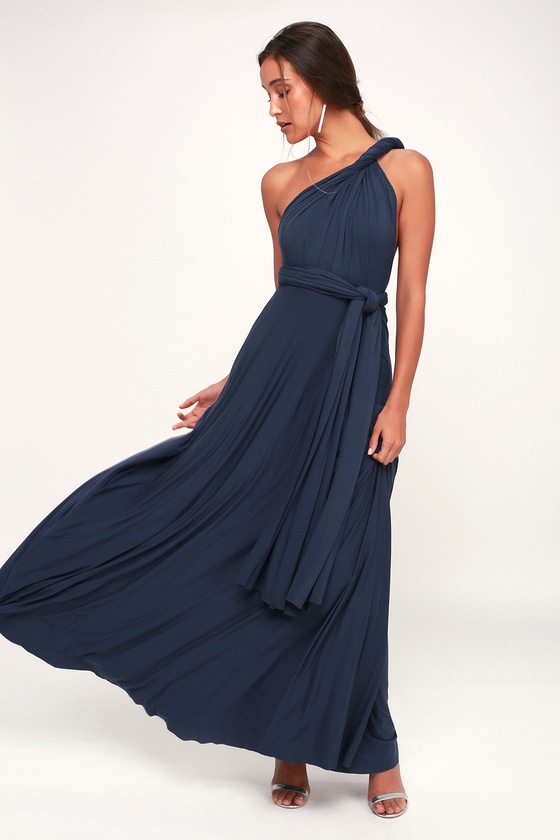 navy blue lulus dress