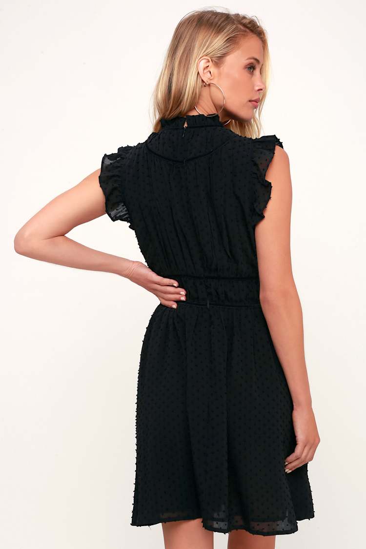 Francine Black Sleeveless Skater Dress - Lulus.com Francine Black Sleeveless Skater Dress - Lulus.com