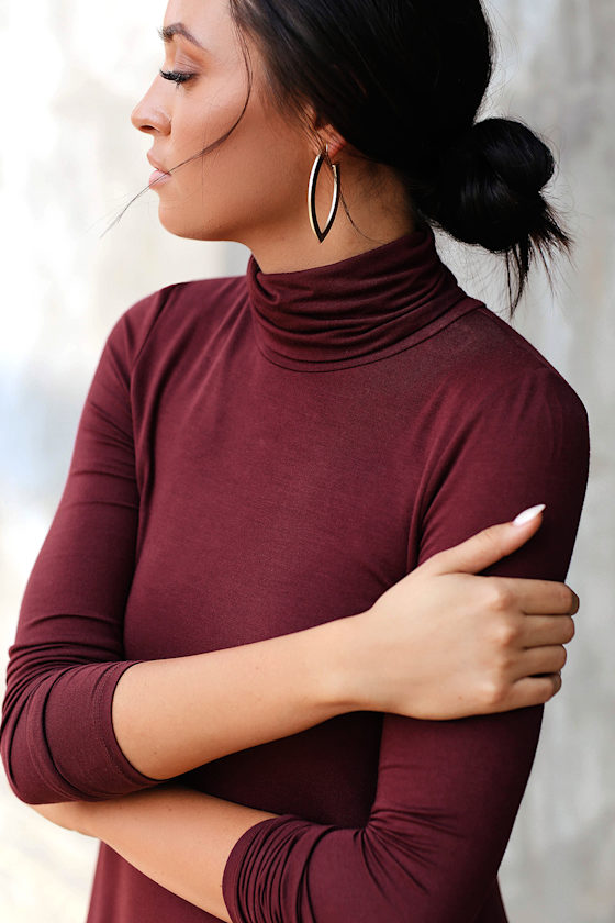 Sway, Girl, Sway! Wine Red Swing Dress 1