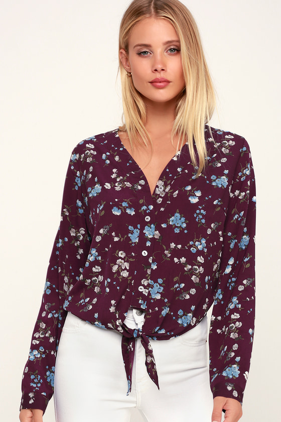vince camuto plaid top