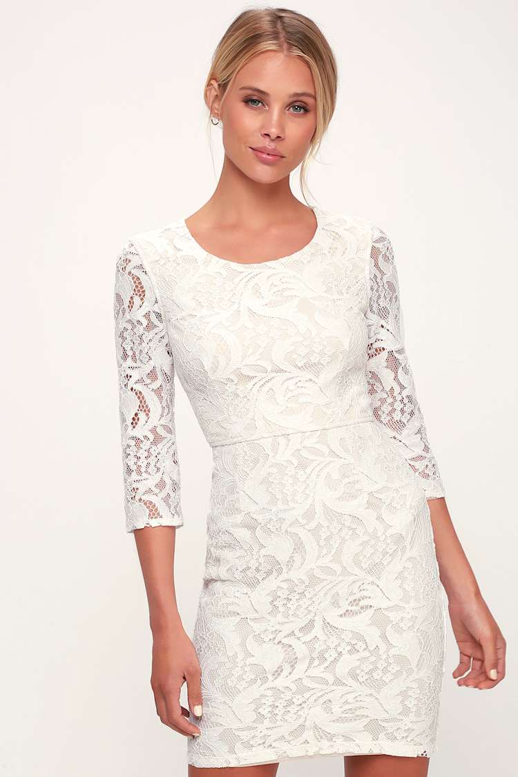 lace slip.dress Blue Silk and Lace Slip Dress main image 1