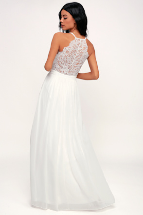 Lovely White Maxi Dress - White Lace Dress - Lace Maxi Dress - Lulus Lovely White Maxi Dress - White Lace Dress - Lace Maxi Dress - Lulus