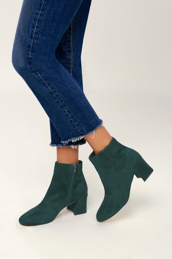 lime green booties