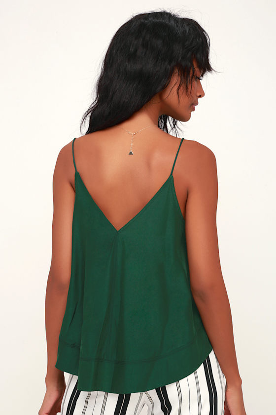 Ekria Dark Green Cami Top 4
