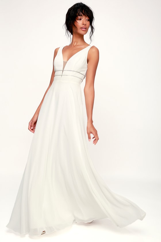 lulus white wedding dress