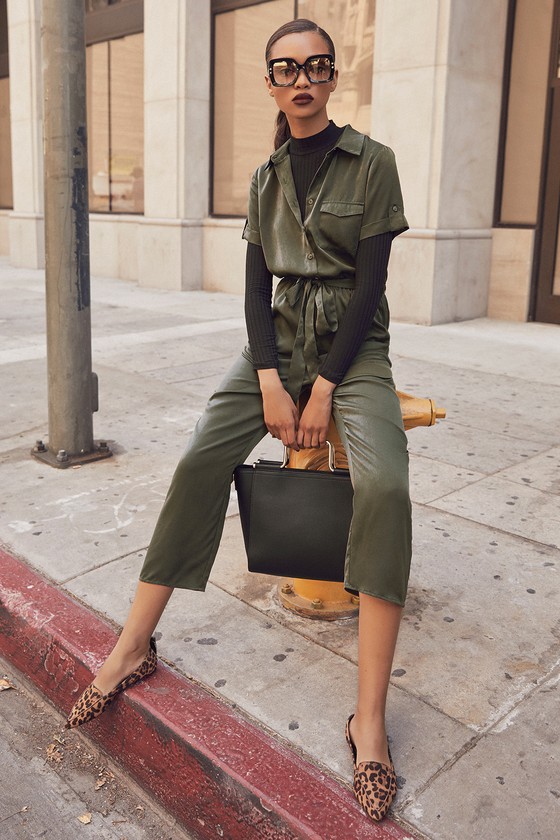 kelly green jumpsuit