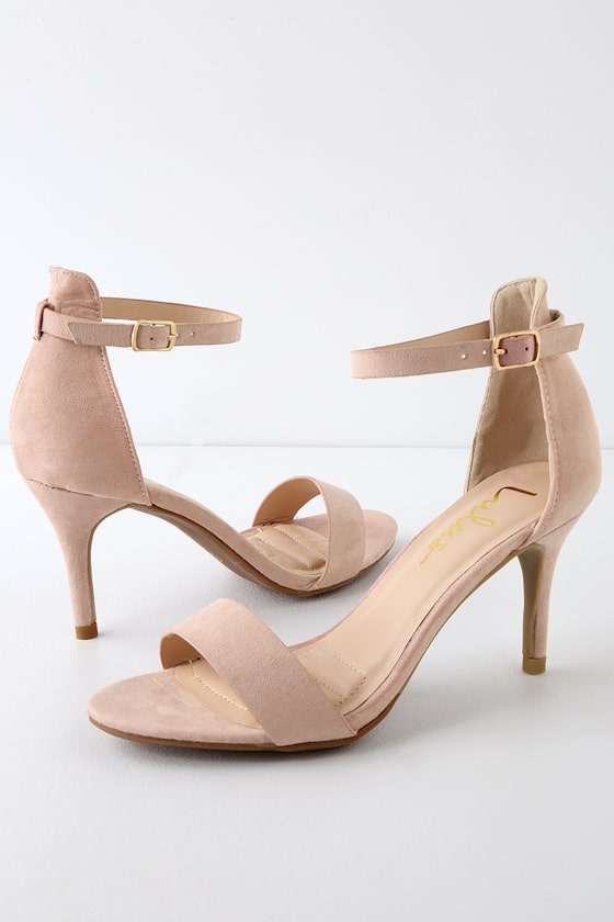 lulus blush heels