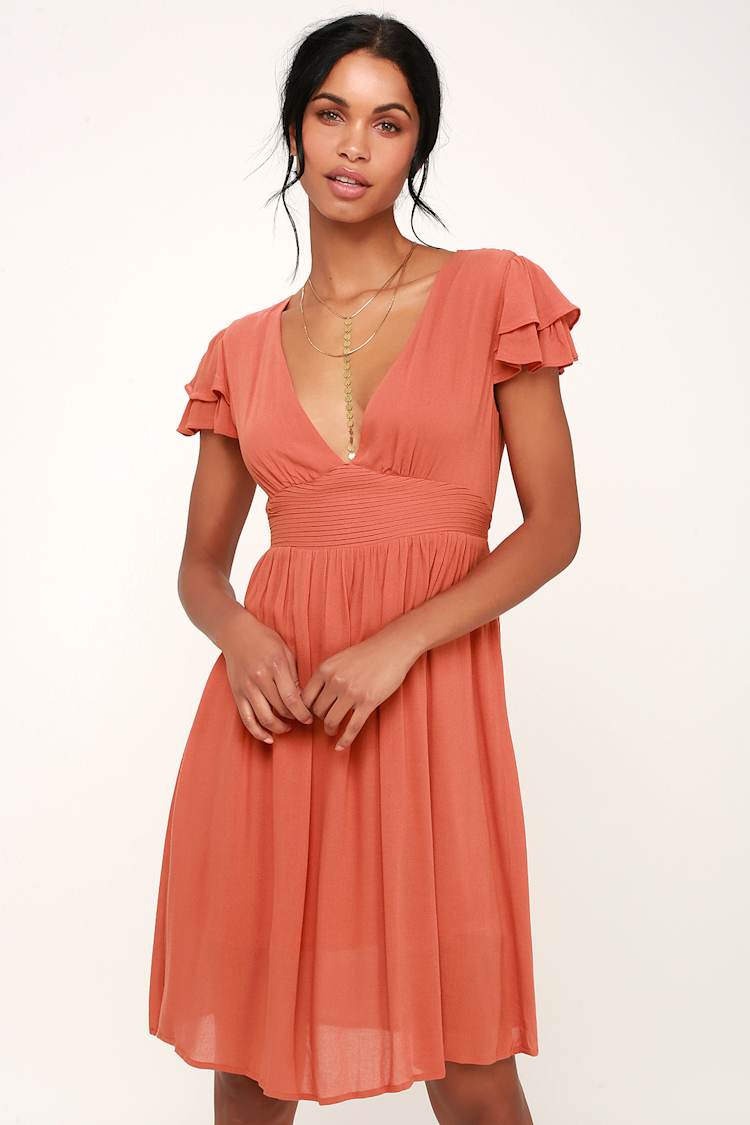 shein clothing formal dresses SHEIN Modelyn Women's Solid Color Ruffled Flare Sleeve Maxi Elegant Dr |  Dress main image 0