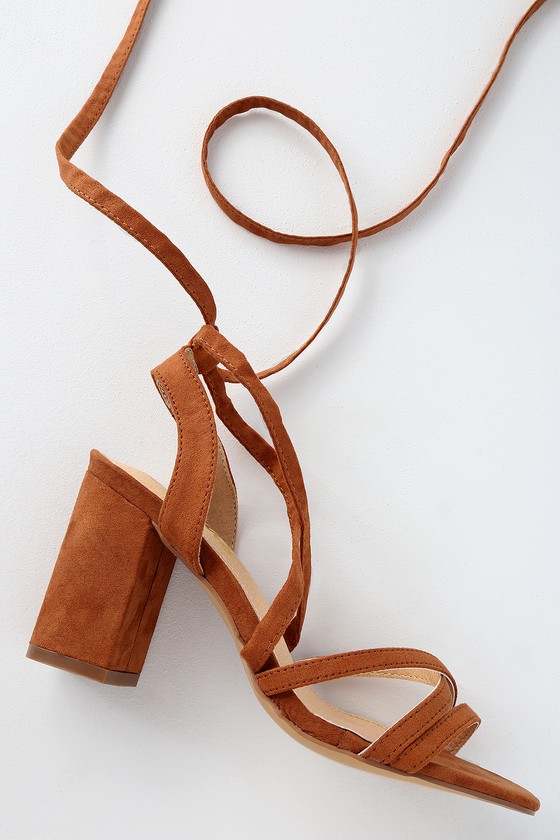 cognac shoe laces