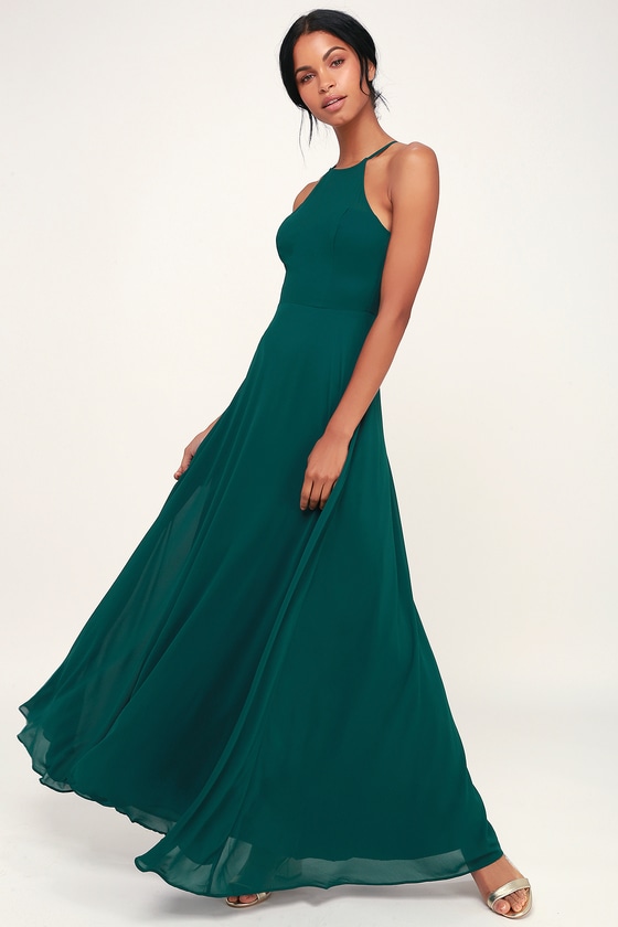 lulus emerald green dress