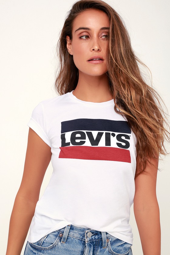 Levi's the outlet perfect tee white