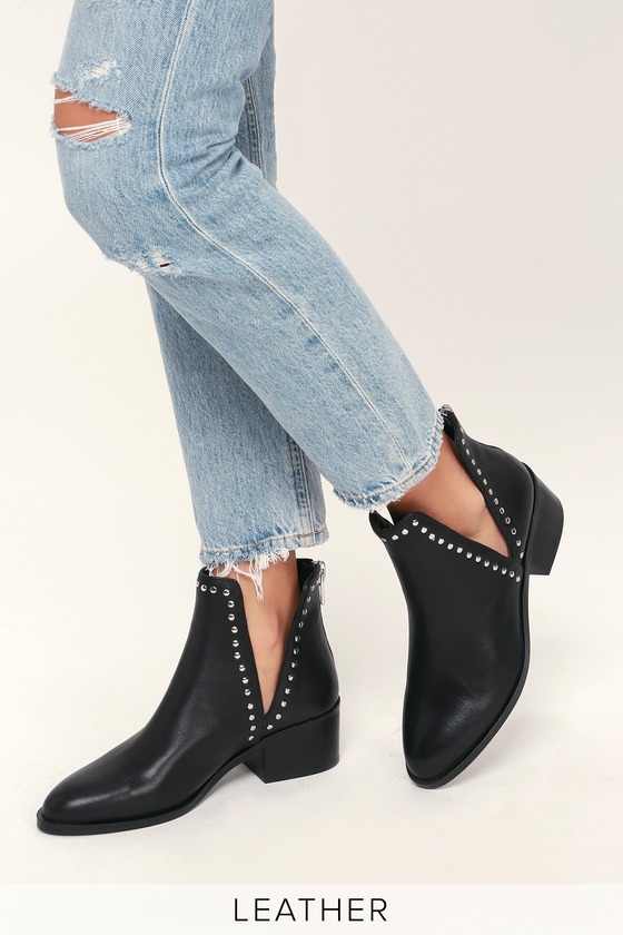 steve madden booties with studs