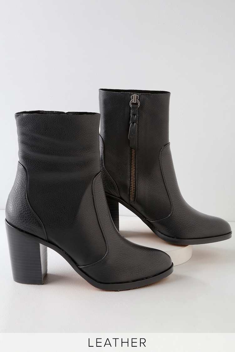 splendid leather booties