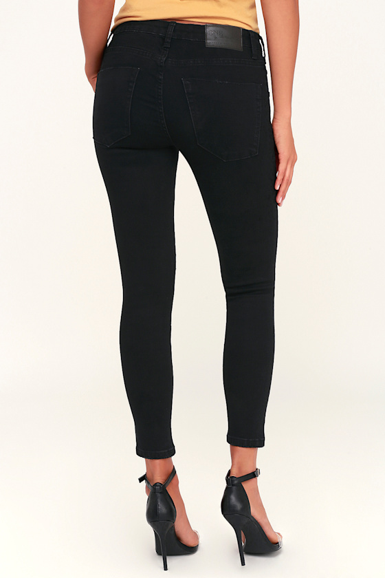 One X One Teaspoon Freebirds II Black Skinny Jeans LowRise Lulus
