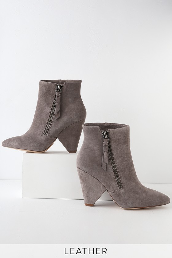 Splendid Neva - Charcoal Ankle Booties 