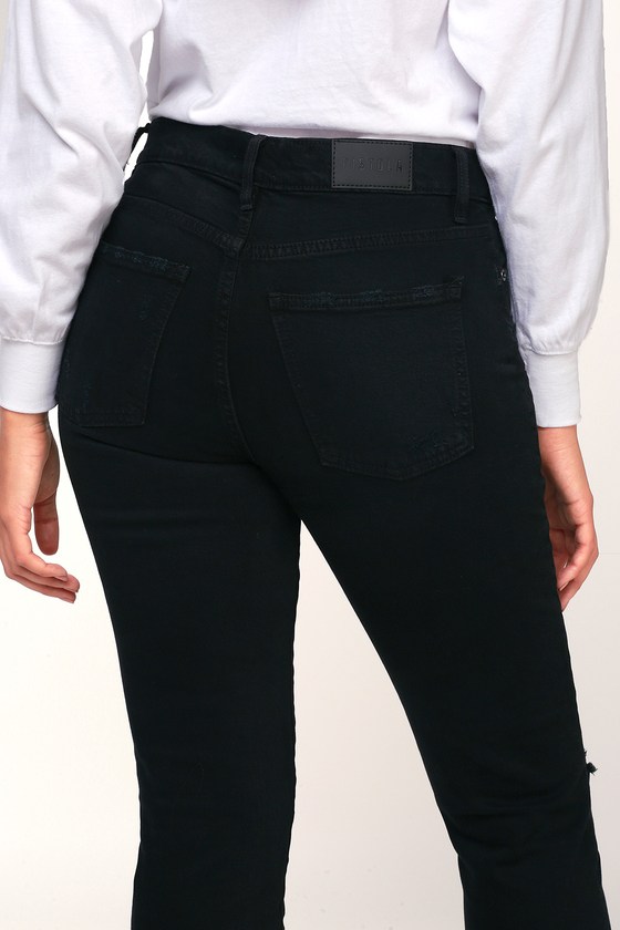 Pistola Nico - Black Jeans - Mom Jeans - Distressed Jeans