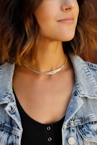Partnership Gold Layered Choker Necklace 3