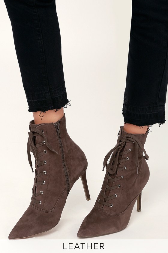 Steve Madden Jinx - Suede Booties 