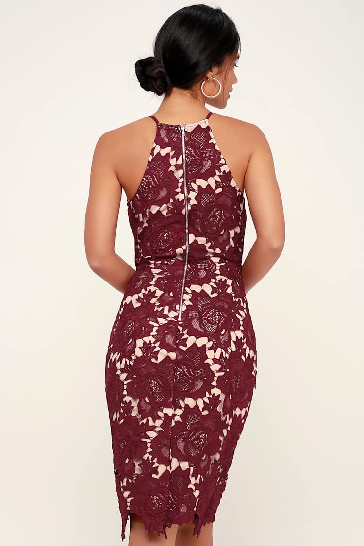 midi lace formal black cocktail dress reviews Elegant Black Short Sleeve Midi Lace Cocktail Dress - 3XL main image 1