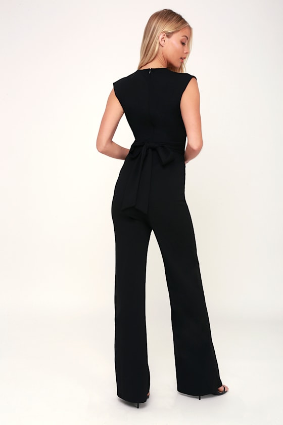 Diva Moment Black Sleeveless Jumpsuit 4