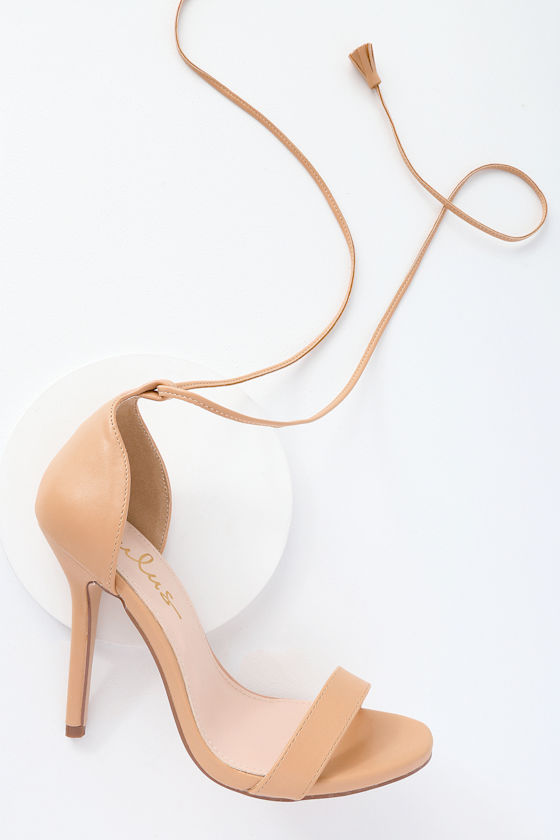fun nude heels