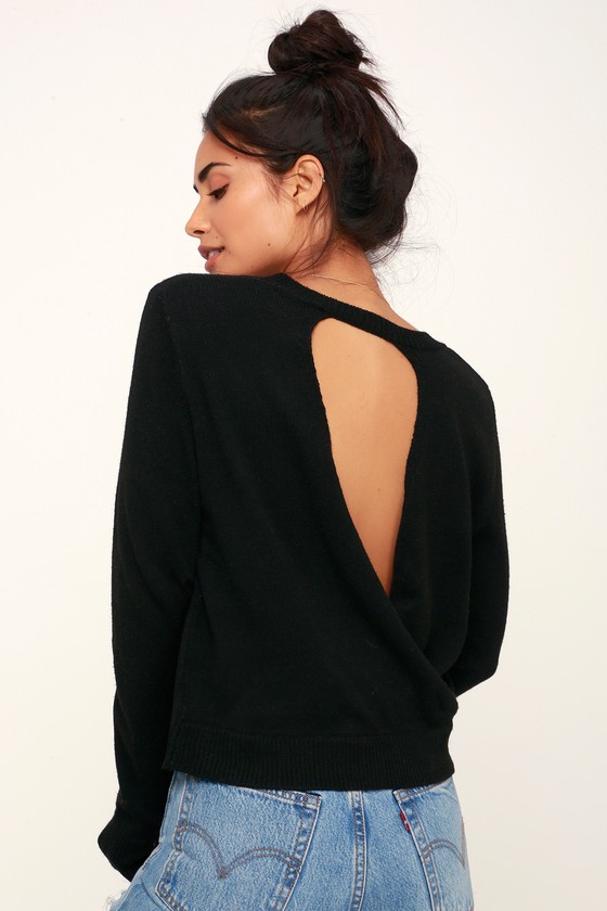 black backless
