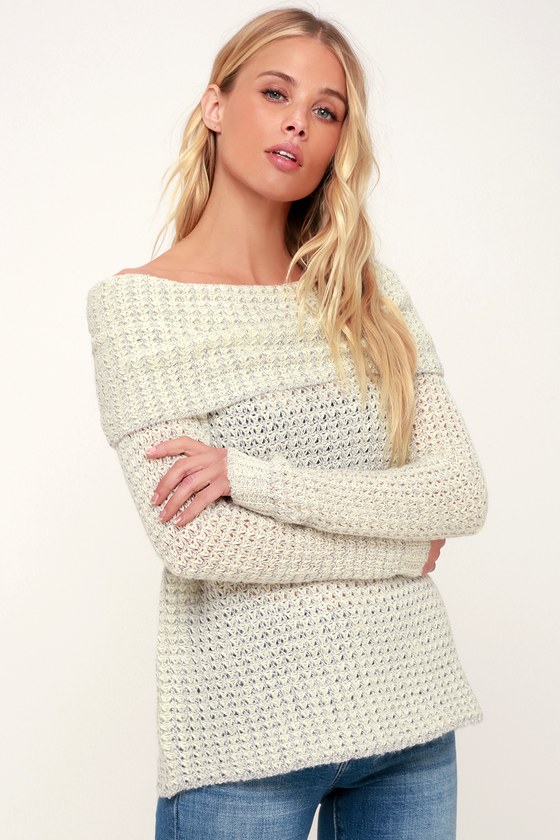 BB Dakota Be There In Ten - Heather Grey Sweater - Sweater Top - Lulus