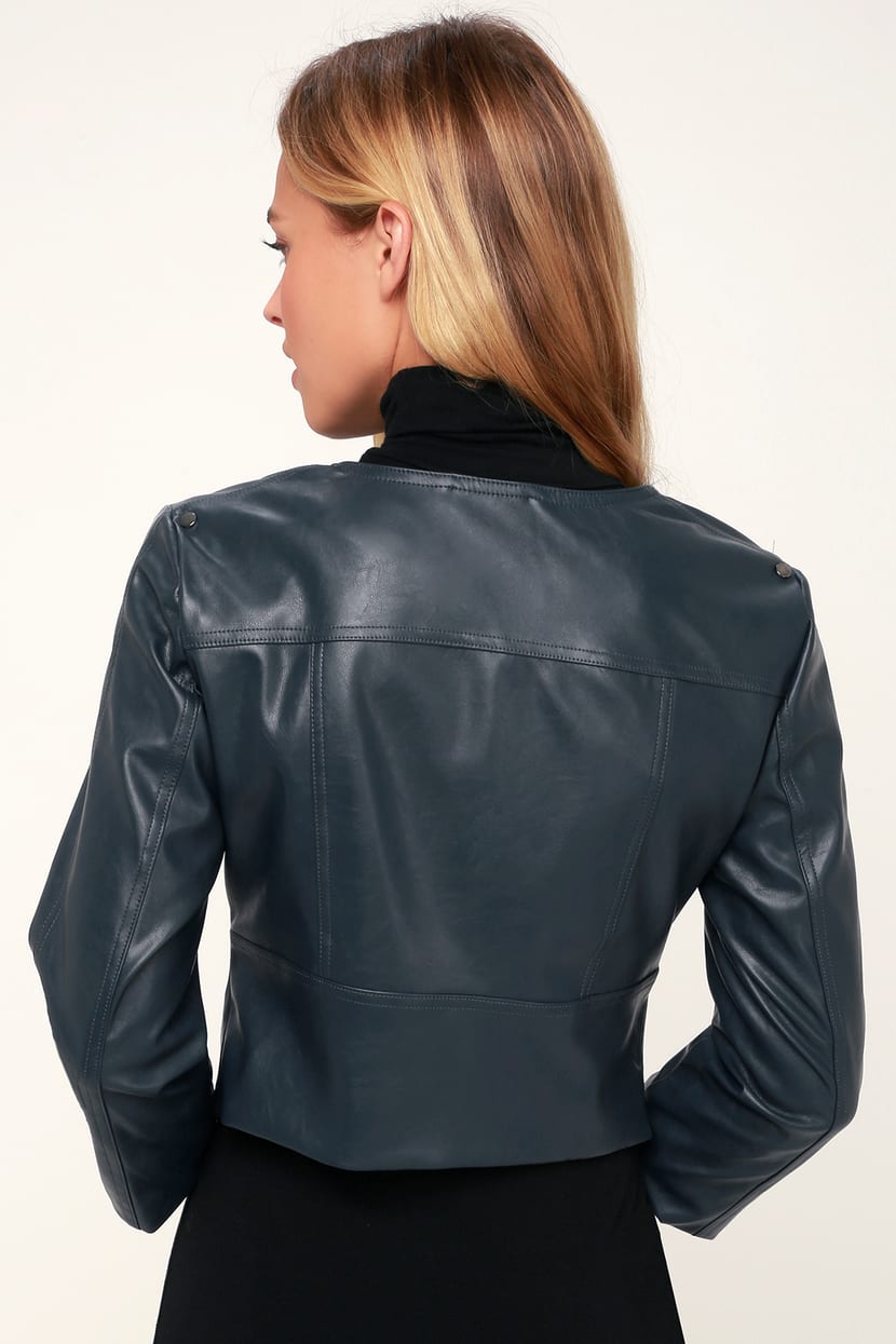Liquid Leather™ Signature Jacket - Navy