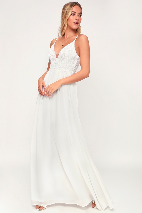 lulus lace maxi dress