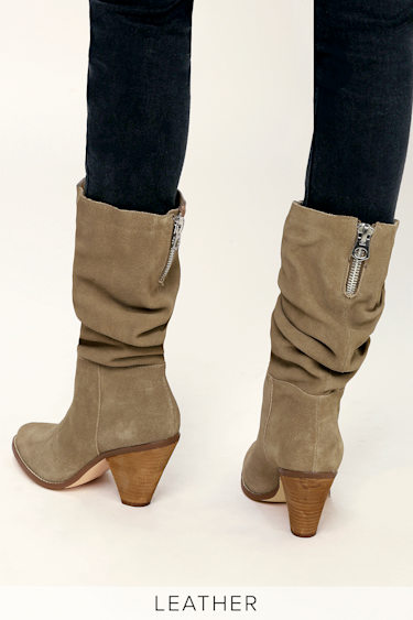 Chinese Laundry Stella Genuine Suede Boots Slouchy Boots Lulus