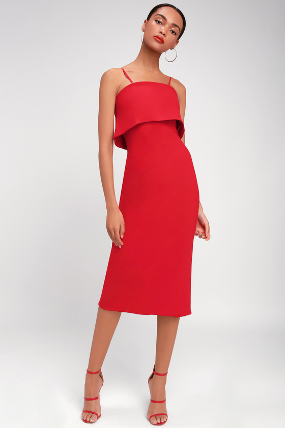 elliatt red dress