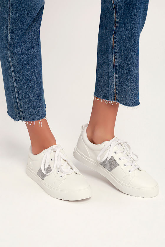 Opal White Sneakers 4