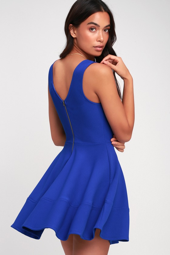 lulus cobalt blue dress