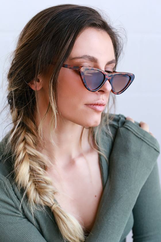 Trendy Tortoise Sunglasses CatEye Sunglasses Sunglasses Lulus