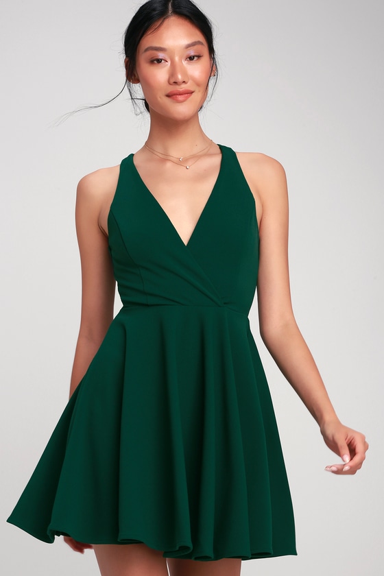 lulus emerald green dress