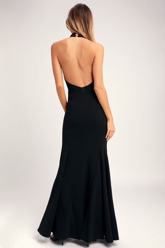 lulus halter maxi dress