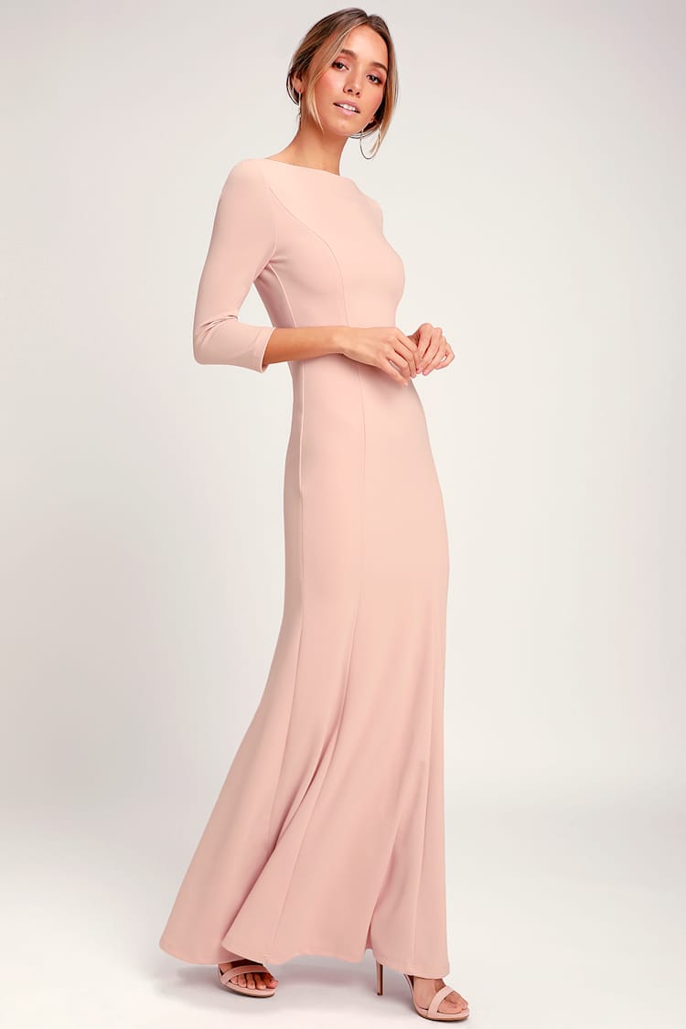 open back dress flowy Flowy Red Chiffon Long Open Back Front Split Prom Dresses Fashion Dresses