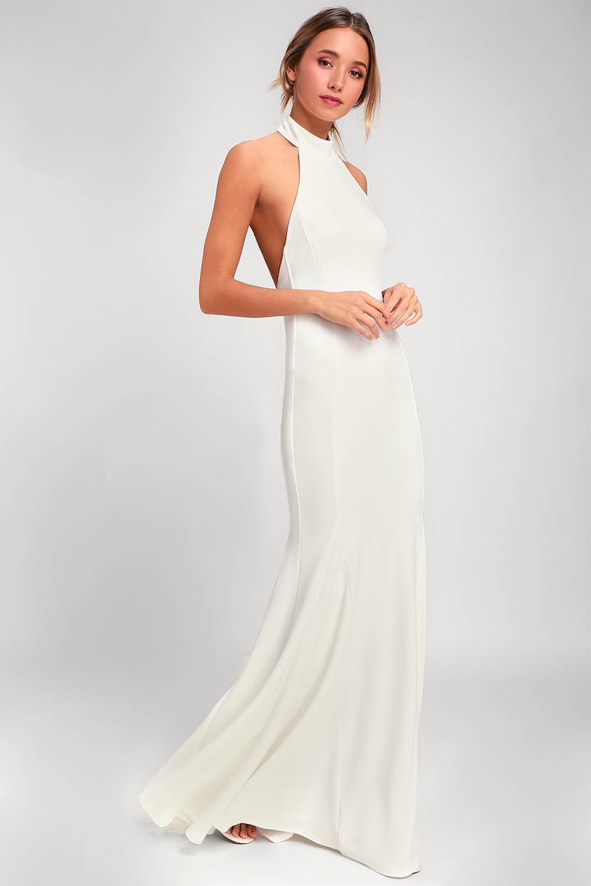 halter top prom dress pattern Halter Dress Sewing Pattern – Prom & Summer Dress Design – IndiePattern main image 1