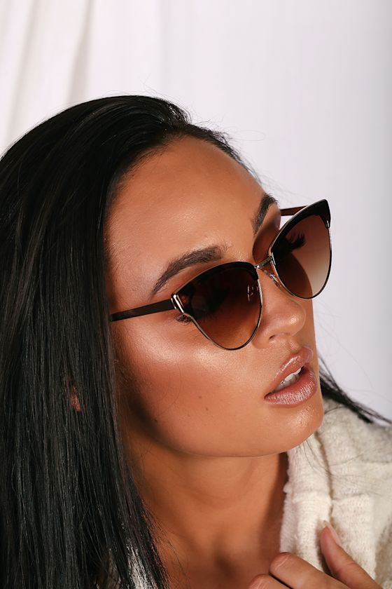 Hunky Dory Tortoise Cat-Eye Sunglasses 6