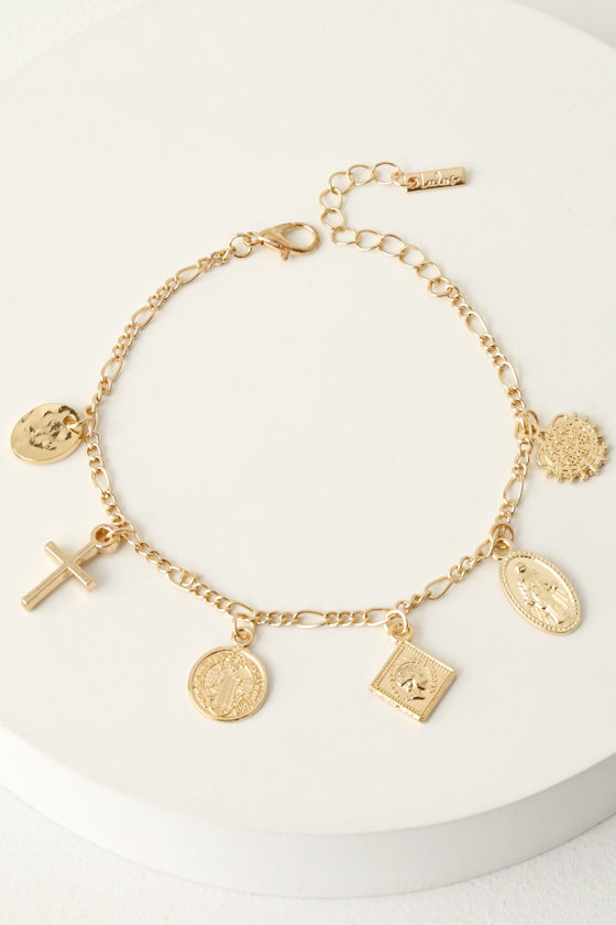 Illumination Gold Charm Bracelet 1