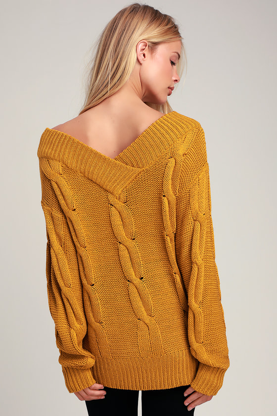 Golden hotsell colour sweater