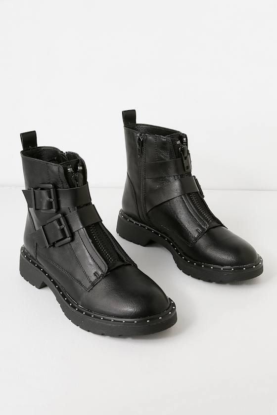 Dirty Laundry Women's Vines Mid Calf Boots - Pull On Lug Sole Bootie With Double Stretch Gore, Round Toe
