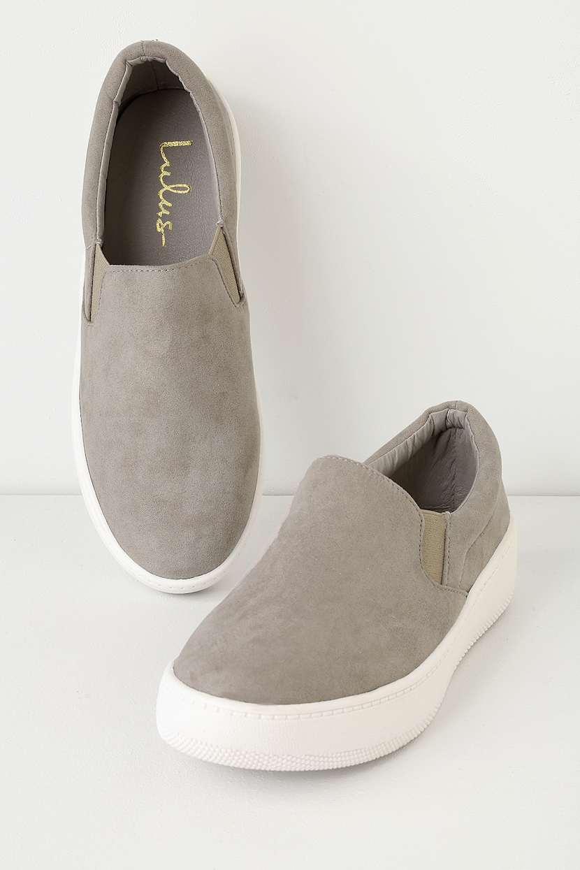 Cute Sneakers Slip-On Sneakers Flatform Sneakers -